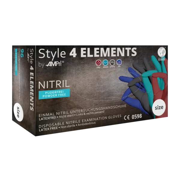 STYLE FOUR ELEMENTS, Nitril-Untersuchungshandschuh