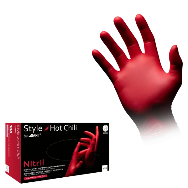 STYLE HOT CHILI, Nitril-Untersuchungshandschuh