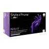 STYLE PRUNE, Nitril-Untersuchungshandschuh, puderfrei, dunkellila