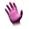 STYLE GRENADINE, Nitril-Untersuchungshandschuh, puderfrei, magenta