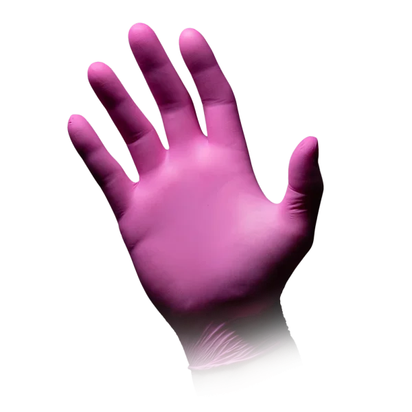 STYLE GRENADINE, Nitril-Untersuchungshandschuh, puderfrei, magenta