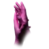 STYLE GRENADINE, Nitril-Untersuchungshandschuh, puderfrei, magenta