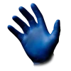 STYLE BLUEBERRY, Nitril-Untersuchungshandschuh, puderfrei, dunkelblau
