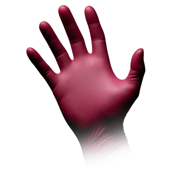 STYLE GRAPE, Nitril-Untersuchungshandschuh, puderfrei, bordeaux