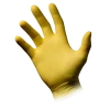 STYLE LEMON, Nitril-Untersuchungshandschuh, puderfrei, gelb
