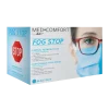MED-COMFORT FOG STOP Mundschutz 4-lg, zum Binden, blau
