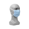 MED-COMFORT FOG STOP Mundschutz 4-lg, zum Binden, blau