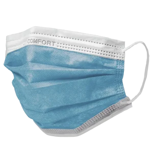 MED-COMFORT Mundschutz 3-lg. TYP IIR mit Elastikband