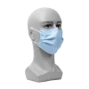 MED-COMFORT FOG STOP Mundschutz 4-lg, Elastikband, blau