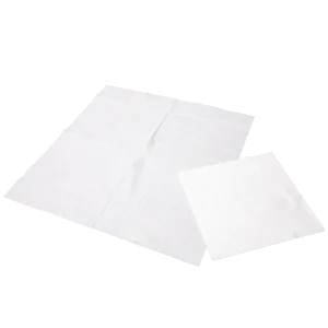 Zelltuchserviette 400x400 mm, 2lg, weiß