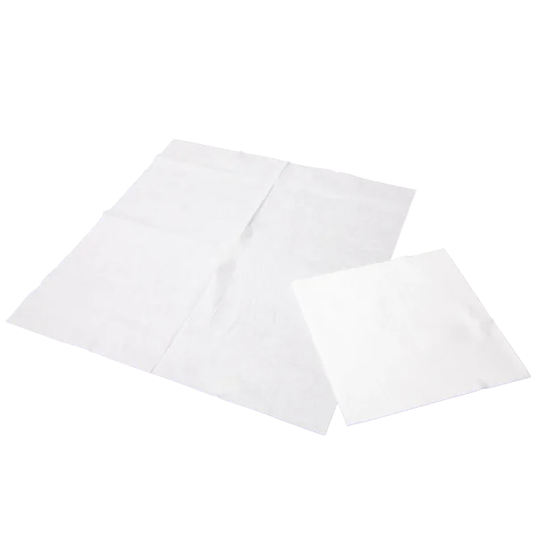 Zelltuchserviette 400x400 mm, 2lg, weiß