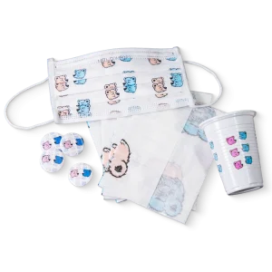 Happy Kids Dental Bedarf mit Bärchenaufdruck