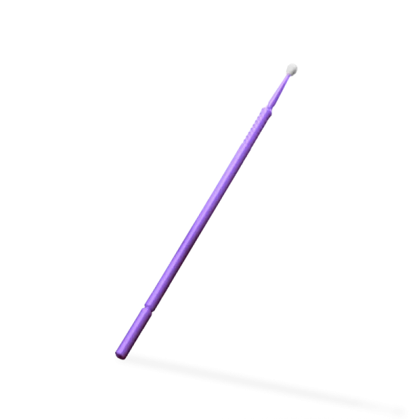 Micro Applikatoren ca. 10cm, Spitze biegbar und beflockt