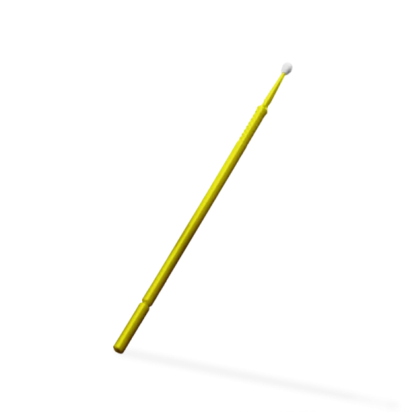 Micro Applikatoren ca. 10cm, Spitze biegbar und beflockt
