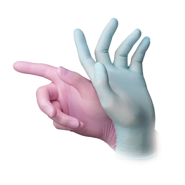 Nitrilhandschuhe, Farbenmix mint & rosa
